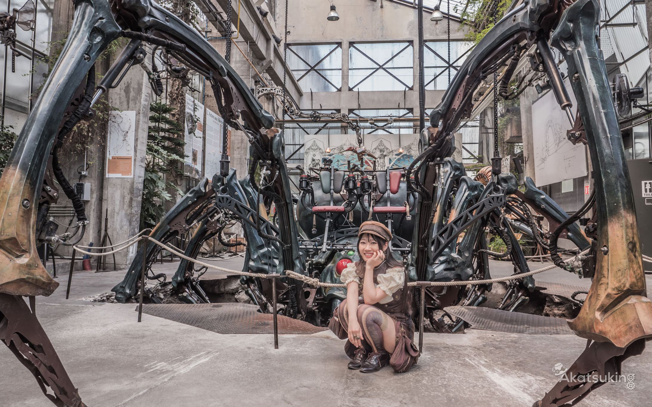 クモと、彼女と、蒸気機関 / The Spider, The Girl, and The Steam Engine-1
