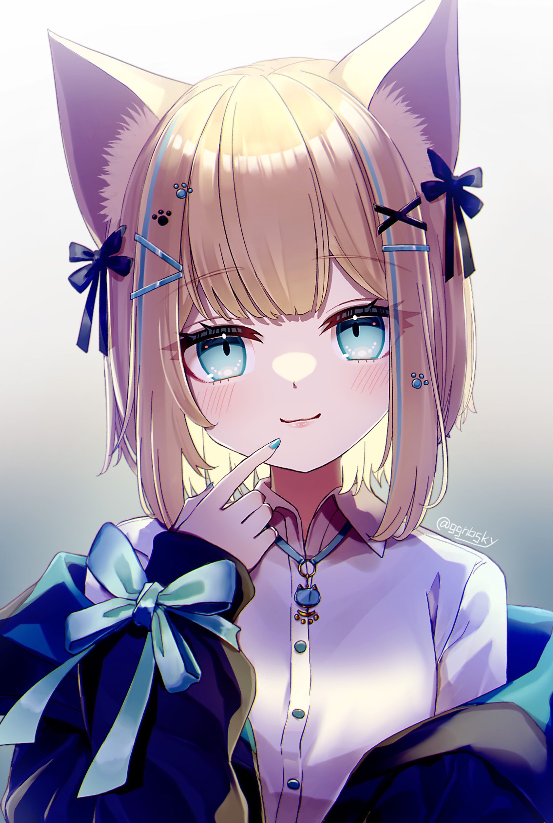 Sample | Bust-up illustration Type-A-1