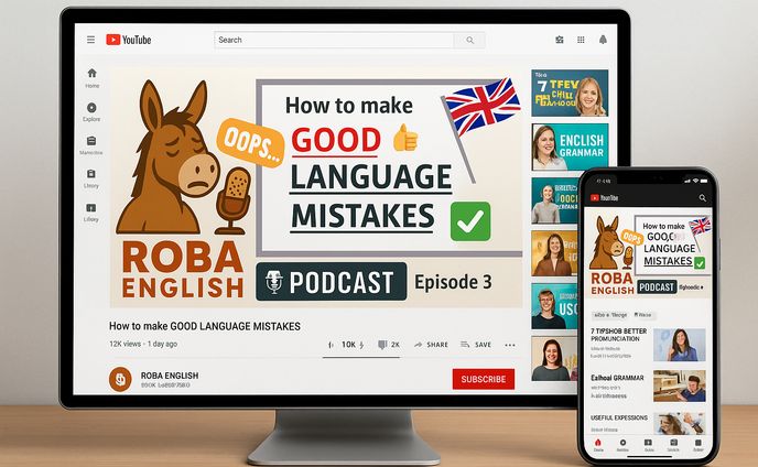 Youtubeサムネイル（英語Pod cast）