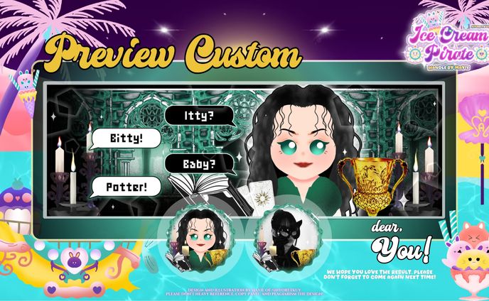 Custom Handdrawn Layout