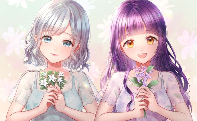 キャラクターデザイン、ペア画