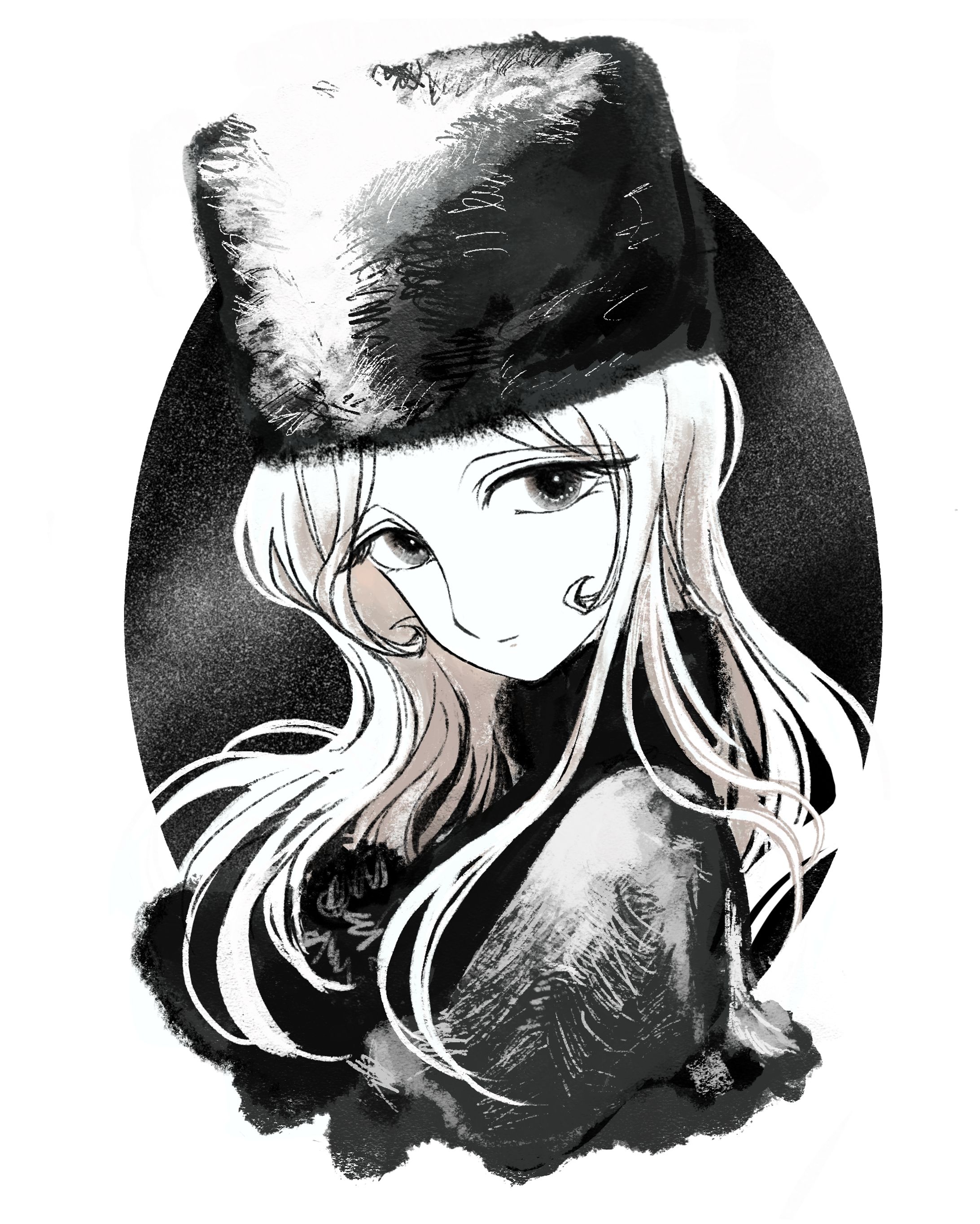 メーテル（「銀河鉄道999」ファンアート）-1