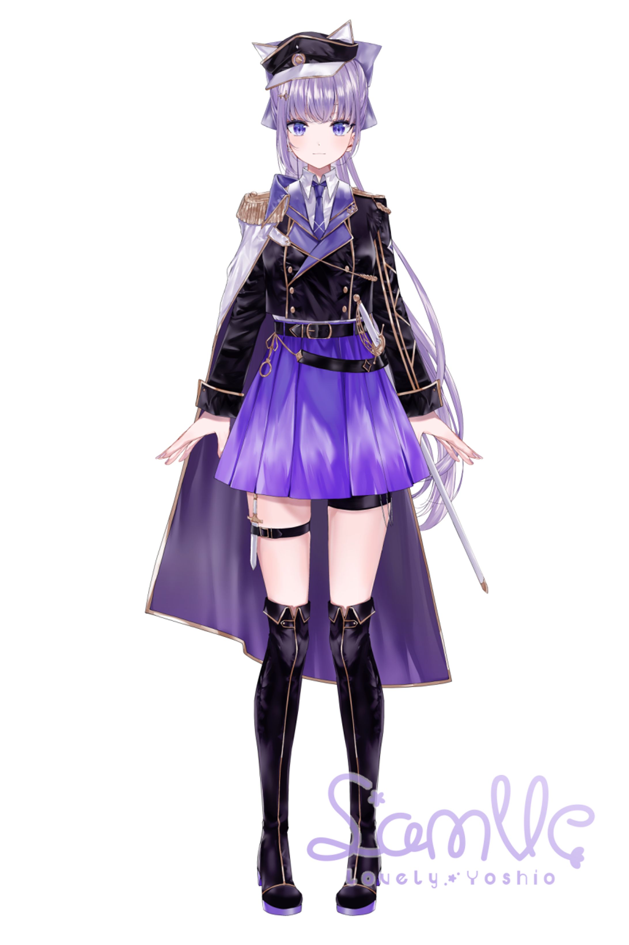 暗衣ひめVtuberモデル-1