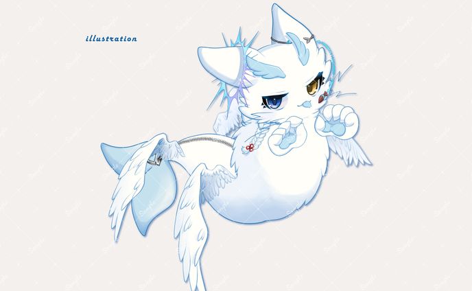 イラスト制作 / 白藍ぬい