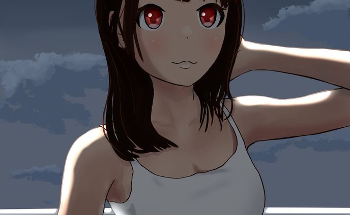 無職、digital art