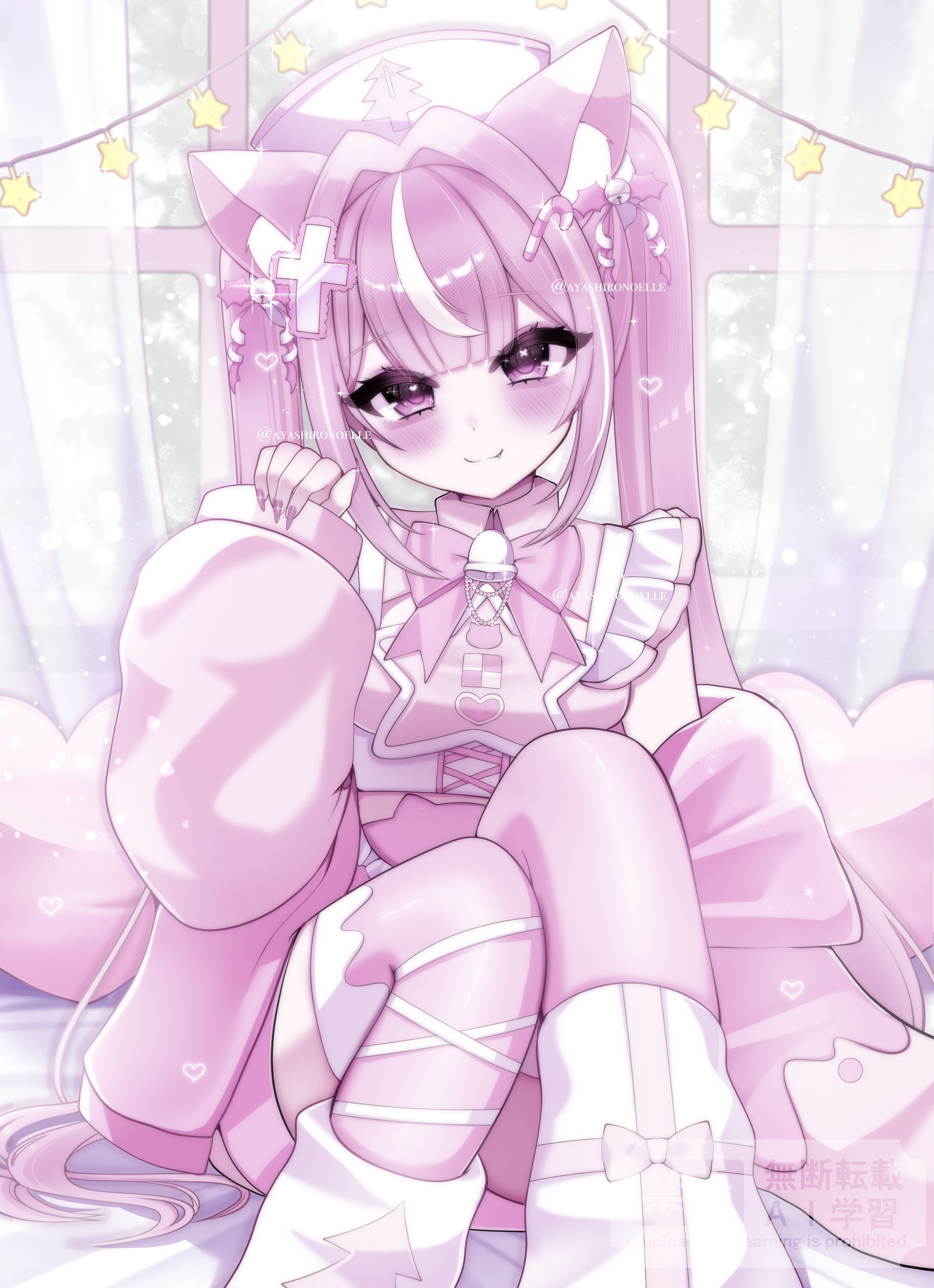 猫穢土様 描き合いイラスト-1