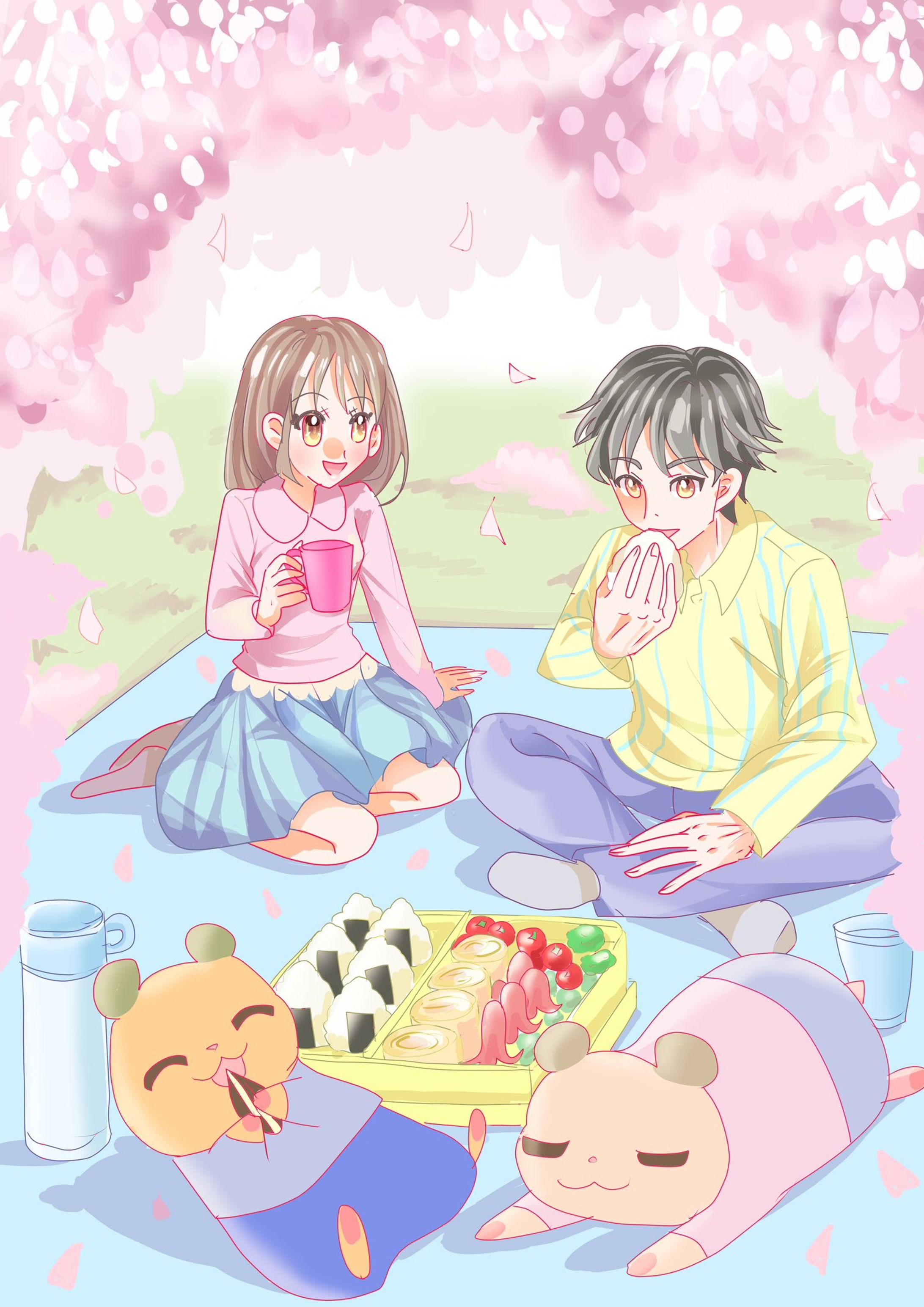 お花見しよ❗-1