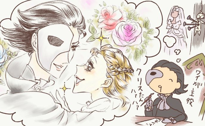 ブログ用に描いた挿絵のものども