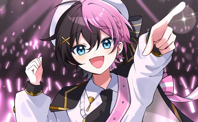 美恋兎こい様　「ファンサ」歌ってみたMV用イラスト