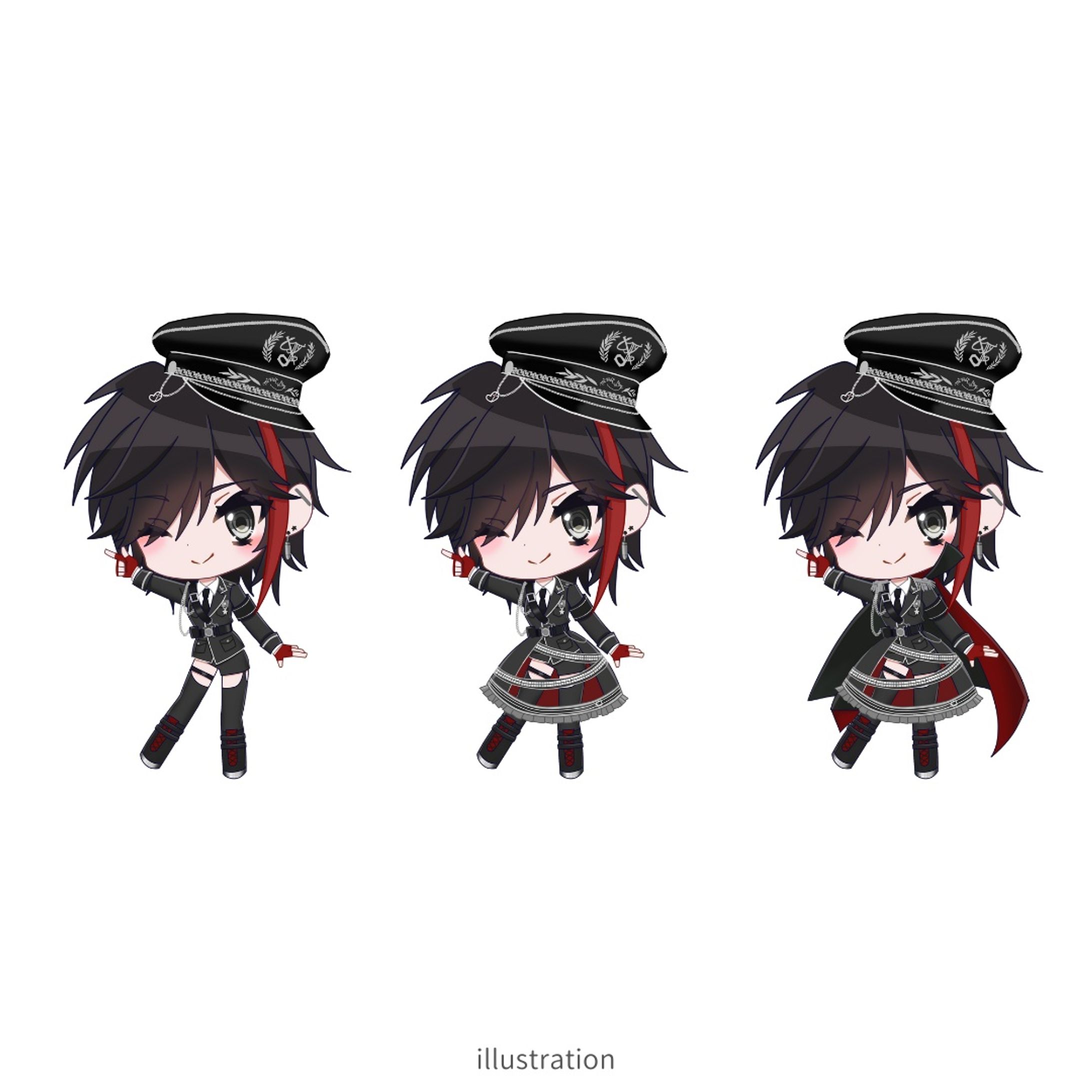 デフォルメキャライラスト　ご依頼品-1