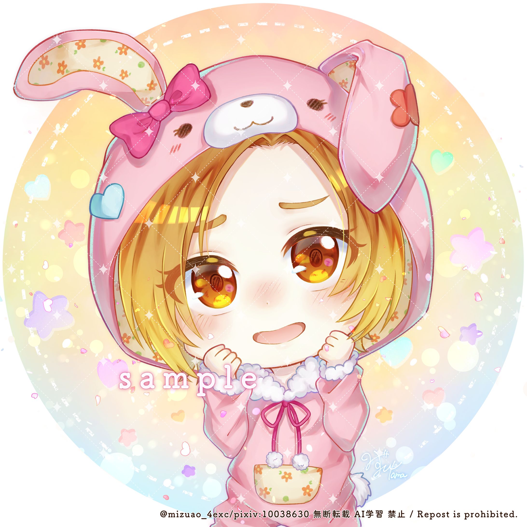 【イラスト依頼】似顔絵アイコン-1