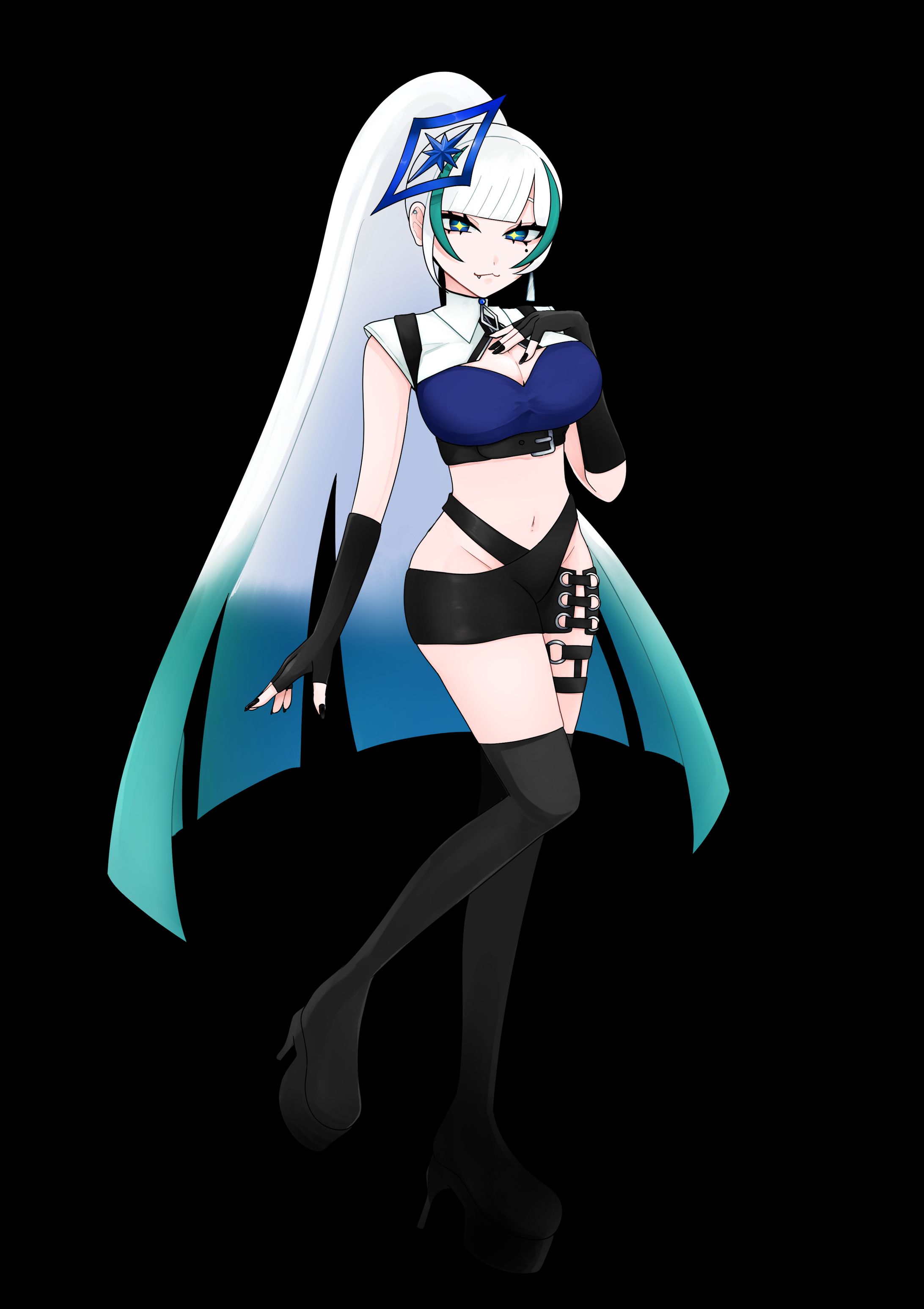 天河ワカナ 新衣装 ビジュアルイラスト-1