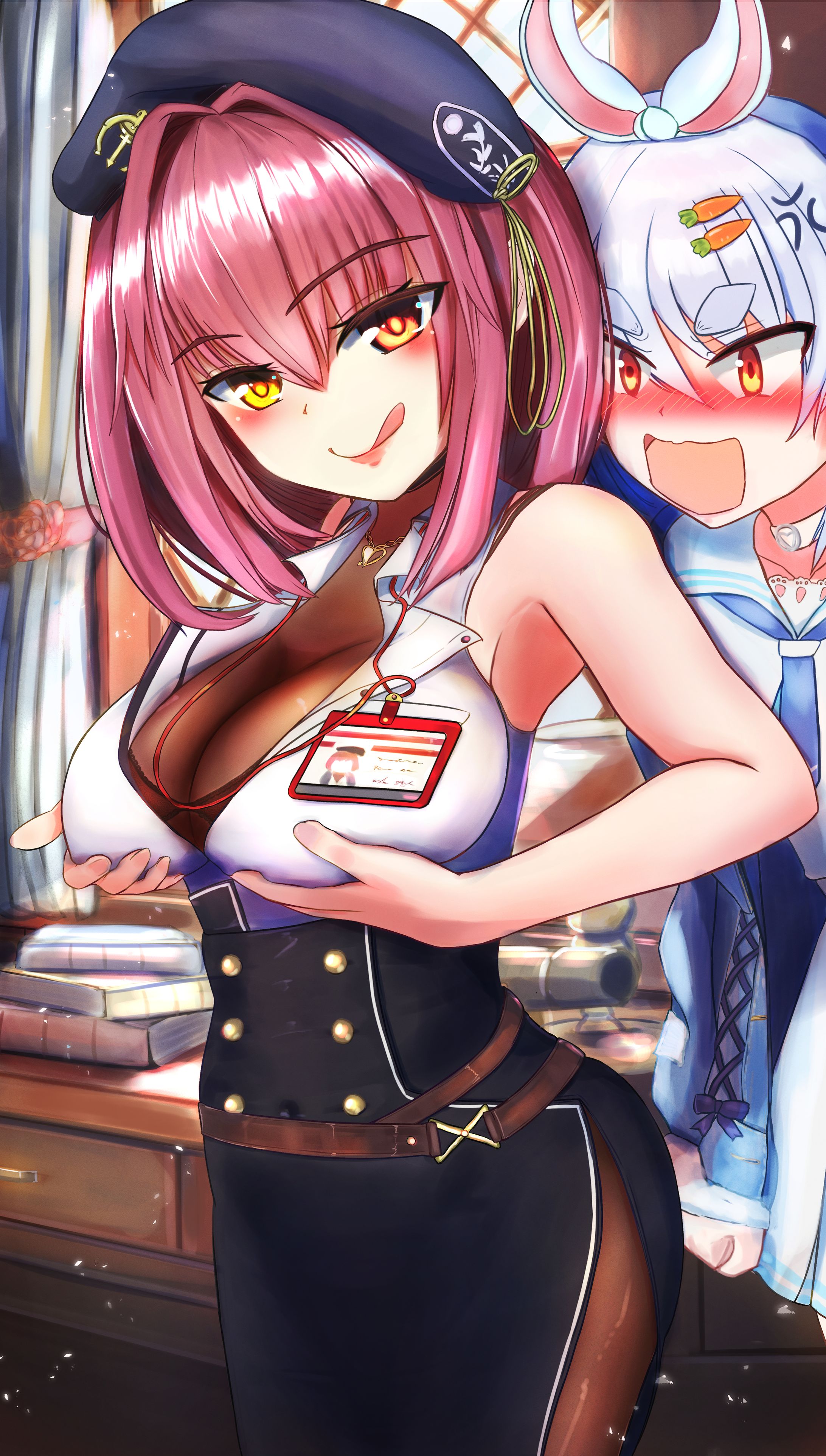 ペコらはおっきい方が好きなんだって♡-1