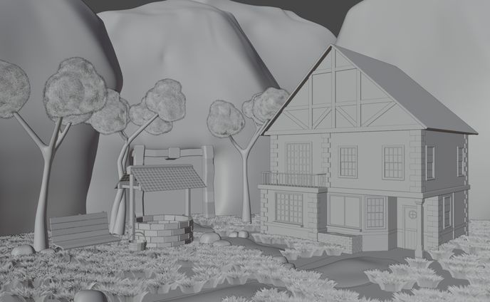 A Witch's house/Basement room