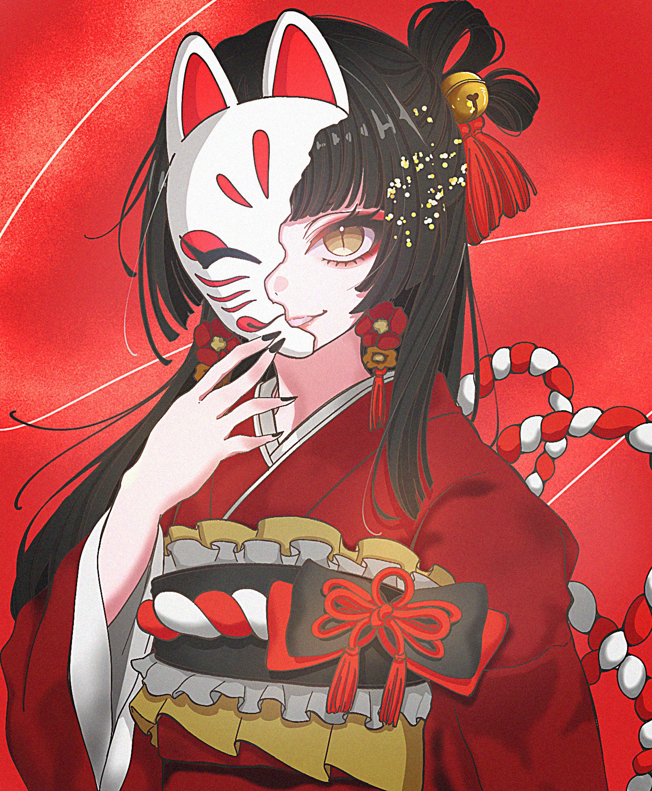 神社のあの子-1