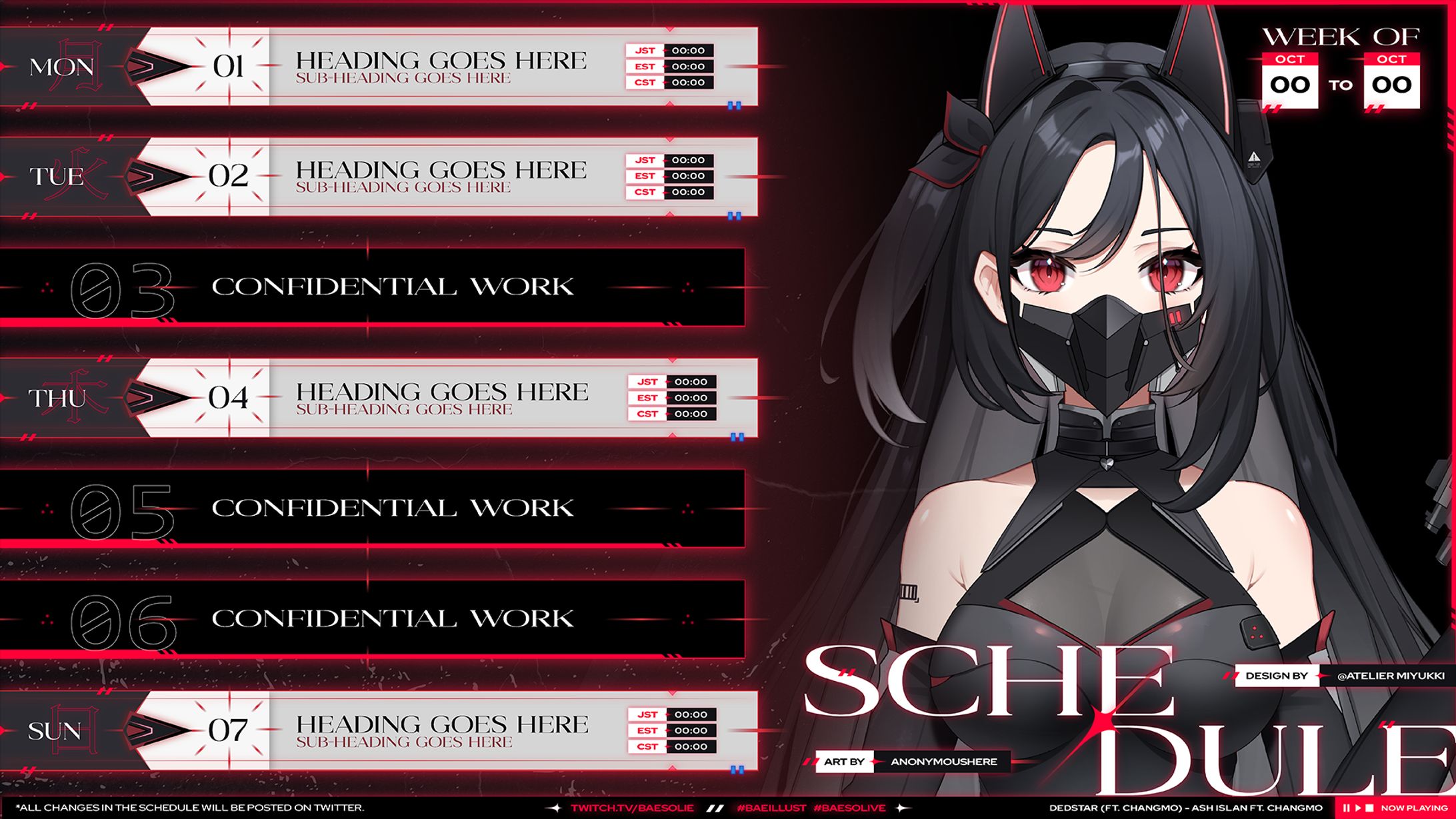 Solie Schedule Commission-1