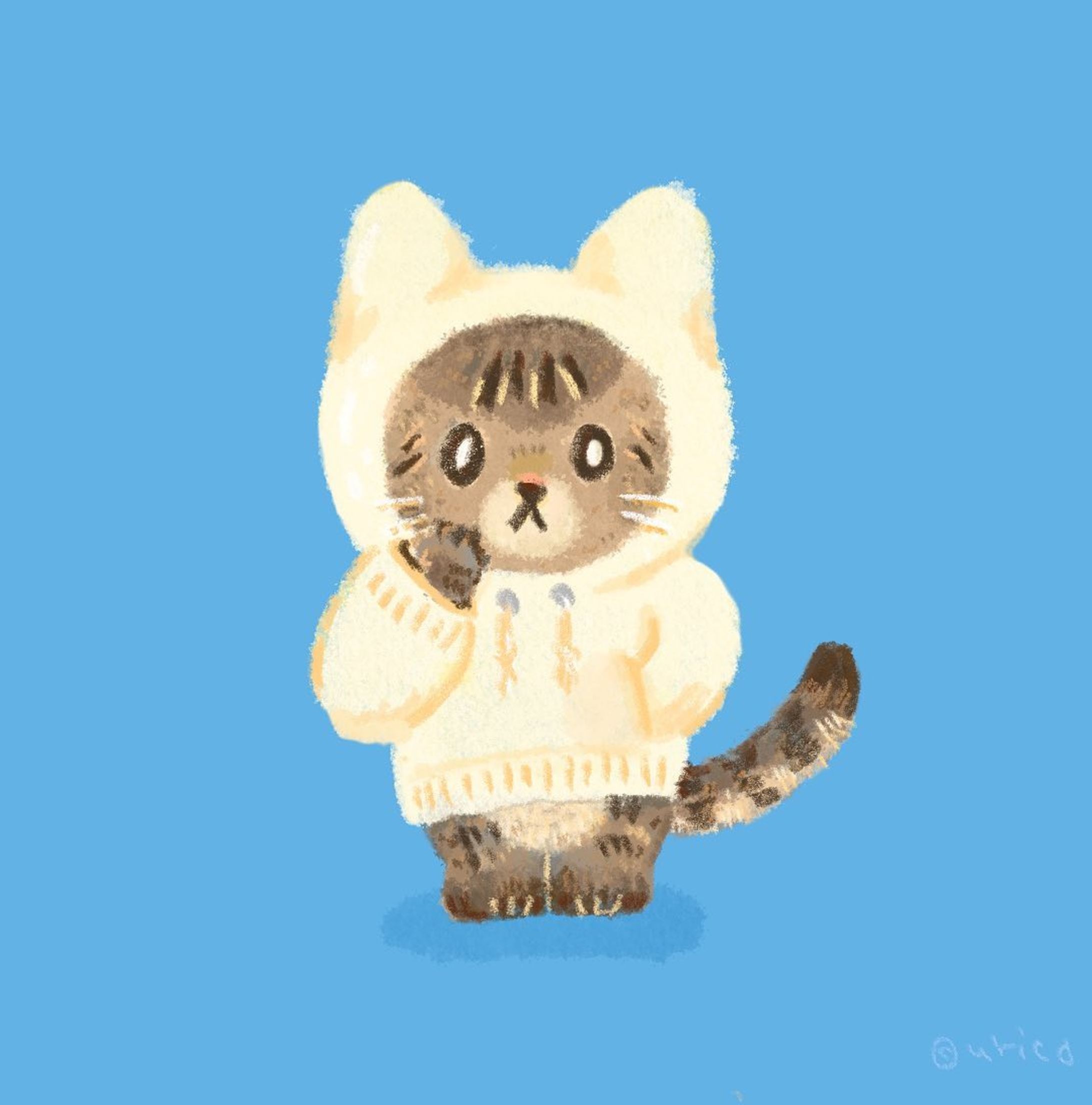 最近寒いよねぇ🥶

@miz.1054 みーさんリクエストありがとうございました！

#illust #artwork #illustration #drawing #cuteart #cuteartwork #kawaiiart #いらすと #イラスト #ねこ #猫 #キャラクター #ほのぼの #絵  #いらすとぐらむ #イラストレーター #일러스트 #미술 #插图 #插畫 #猫イラスト#ゆるいイラスト#catillustration #イラストグラム#animalillustration#オリジナルイラスト#キジトラ#キジ猫#キジトラ猫-1