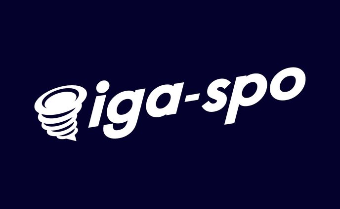 Design｜iga-spo ロゴ