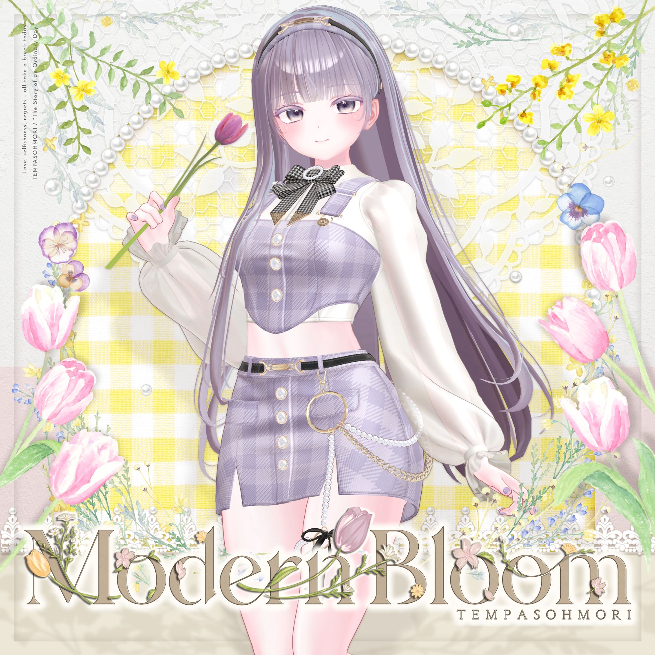 【3D制作】オリジナル衣装『Modern Bloom』-1