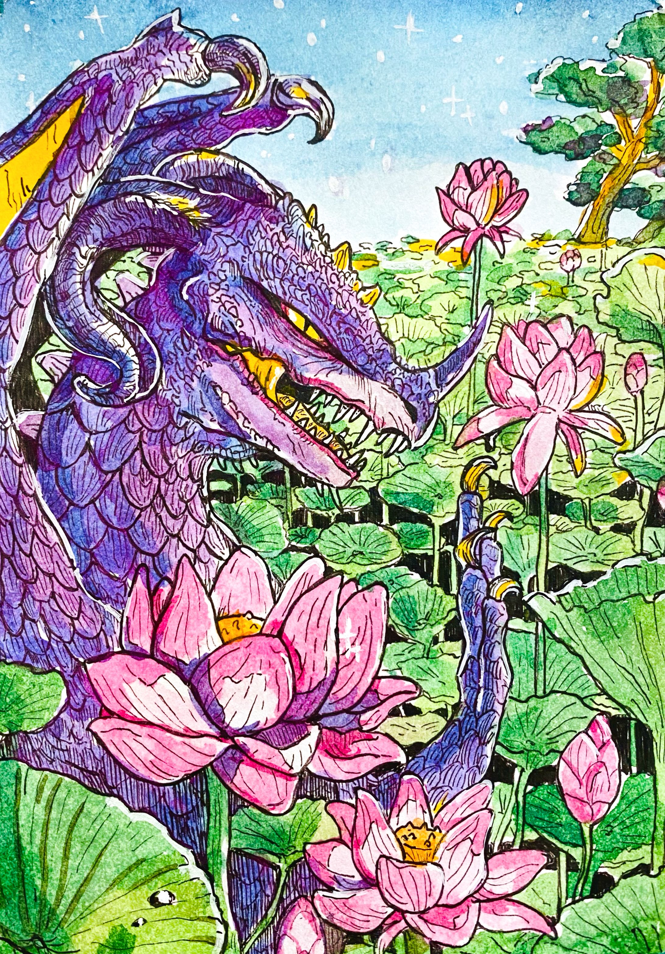 仙境にて／拈華微笑-1