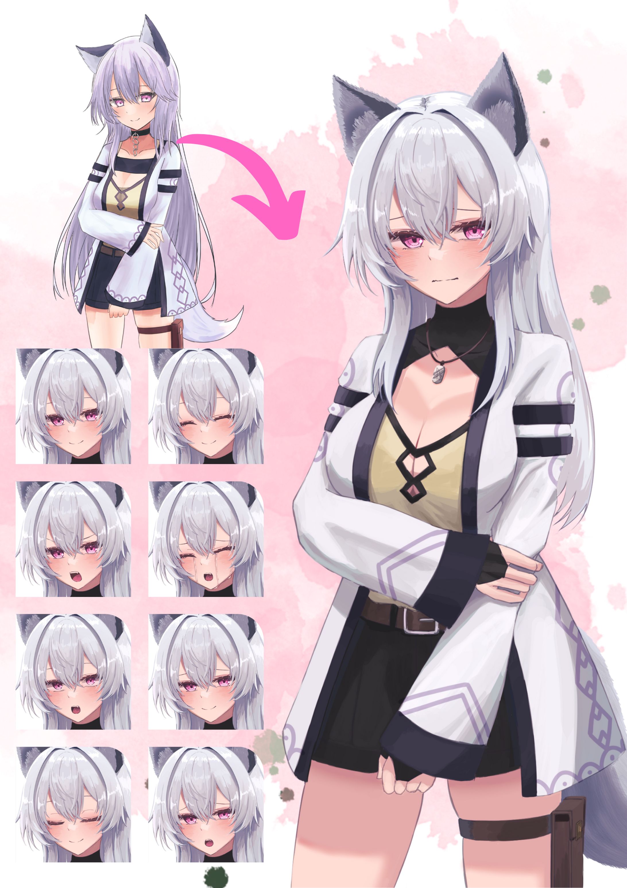 オリキャラ銀髪ちゃん-1