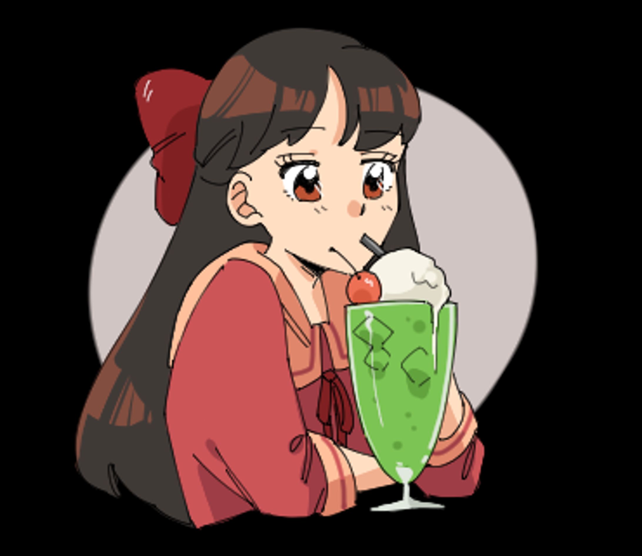 レトロアニメ風LINEスタンプ-1