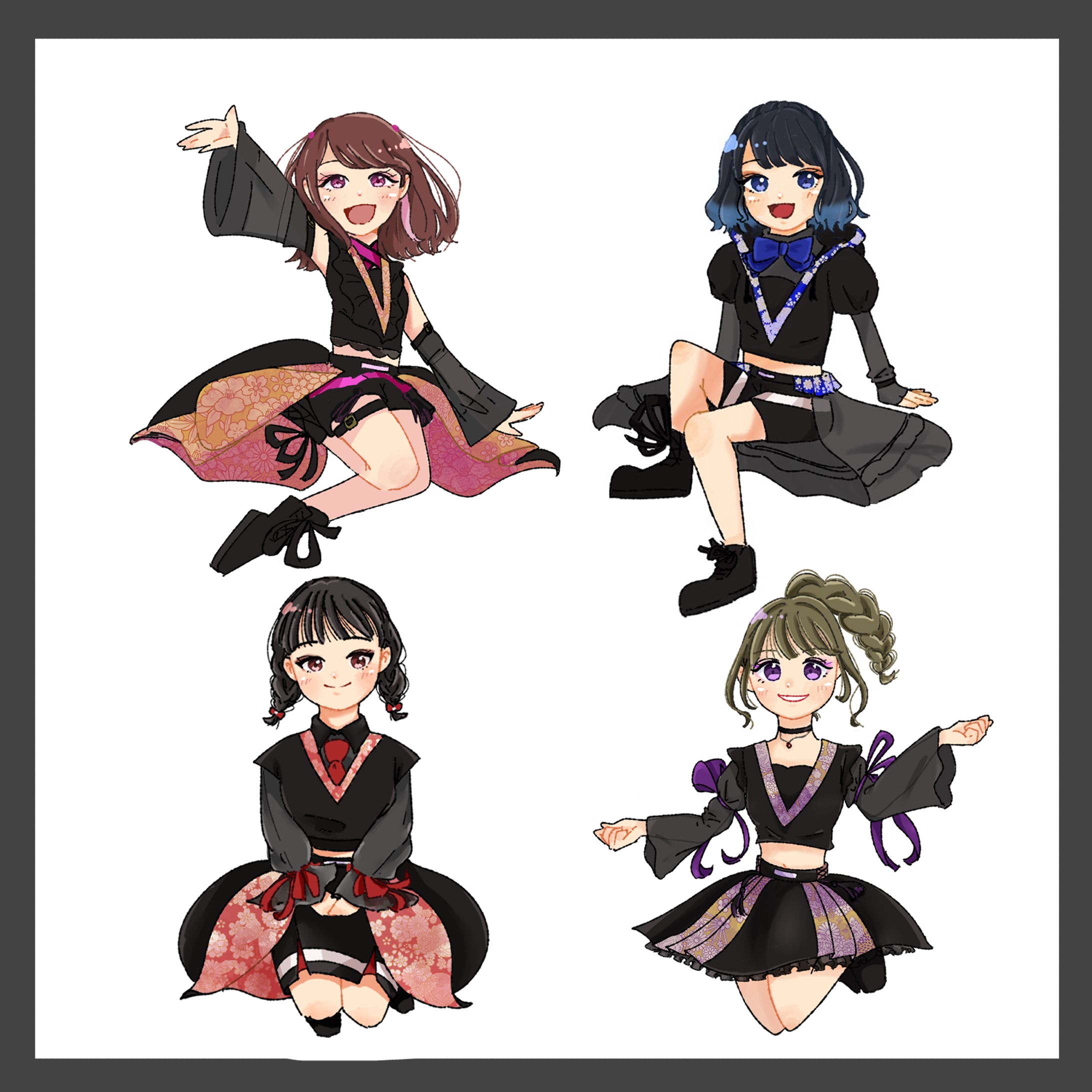 忍者クライシス様　グッズ用イラスト-1