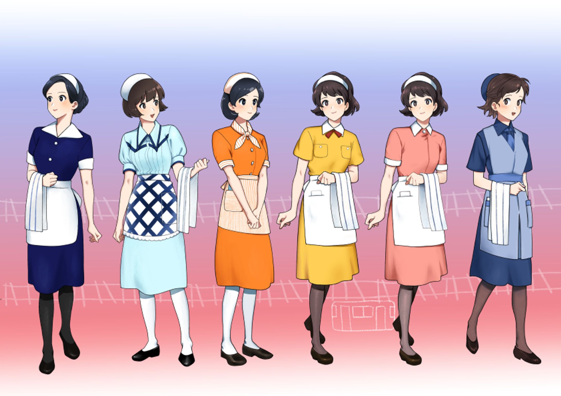 JNR_ Waitress Illust-1