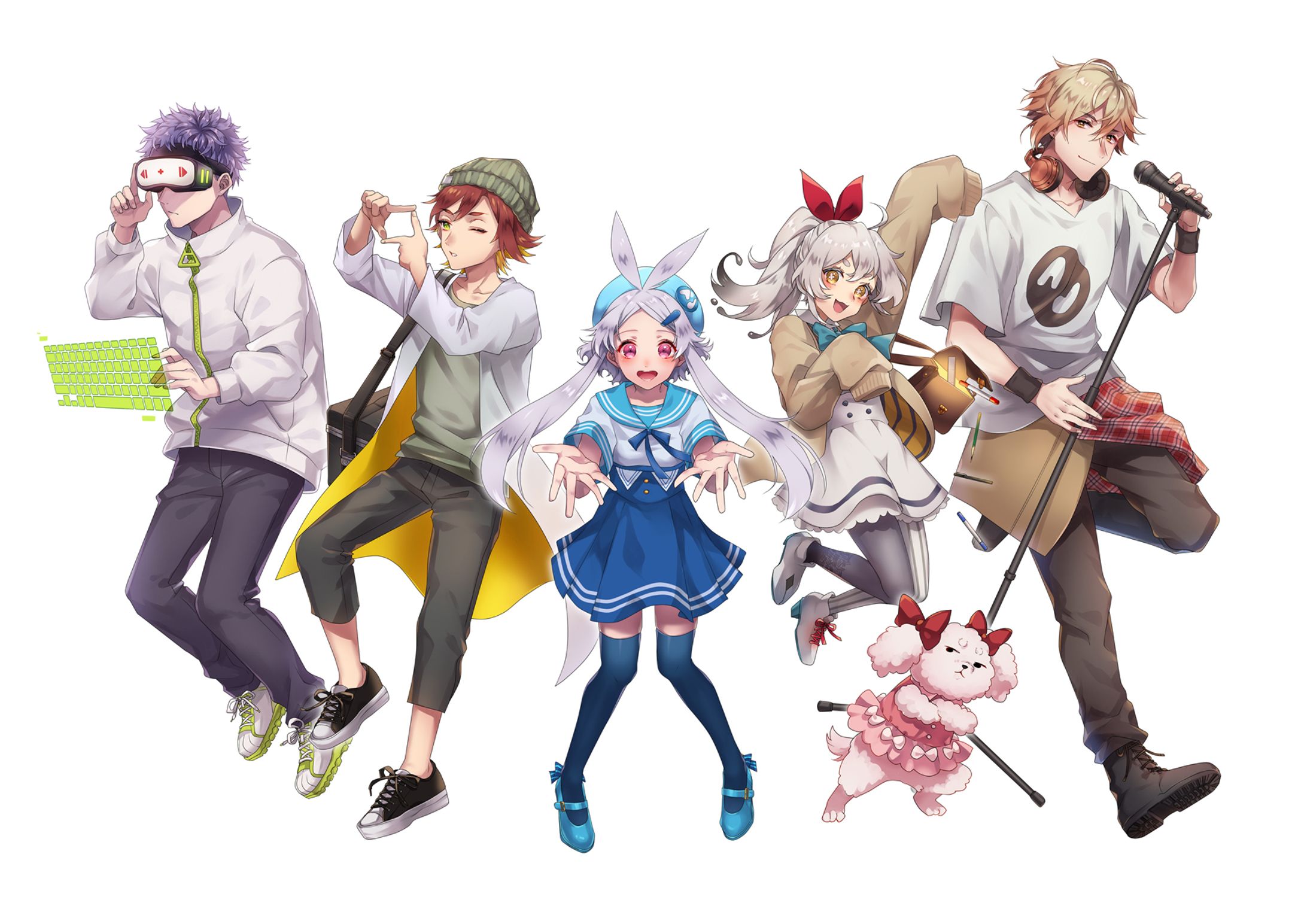 専門学校公式キャラクター-1