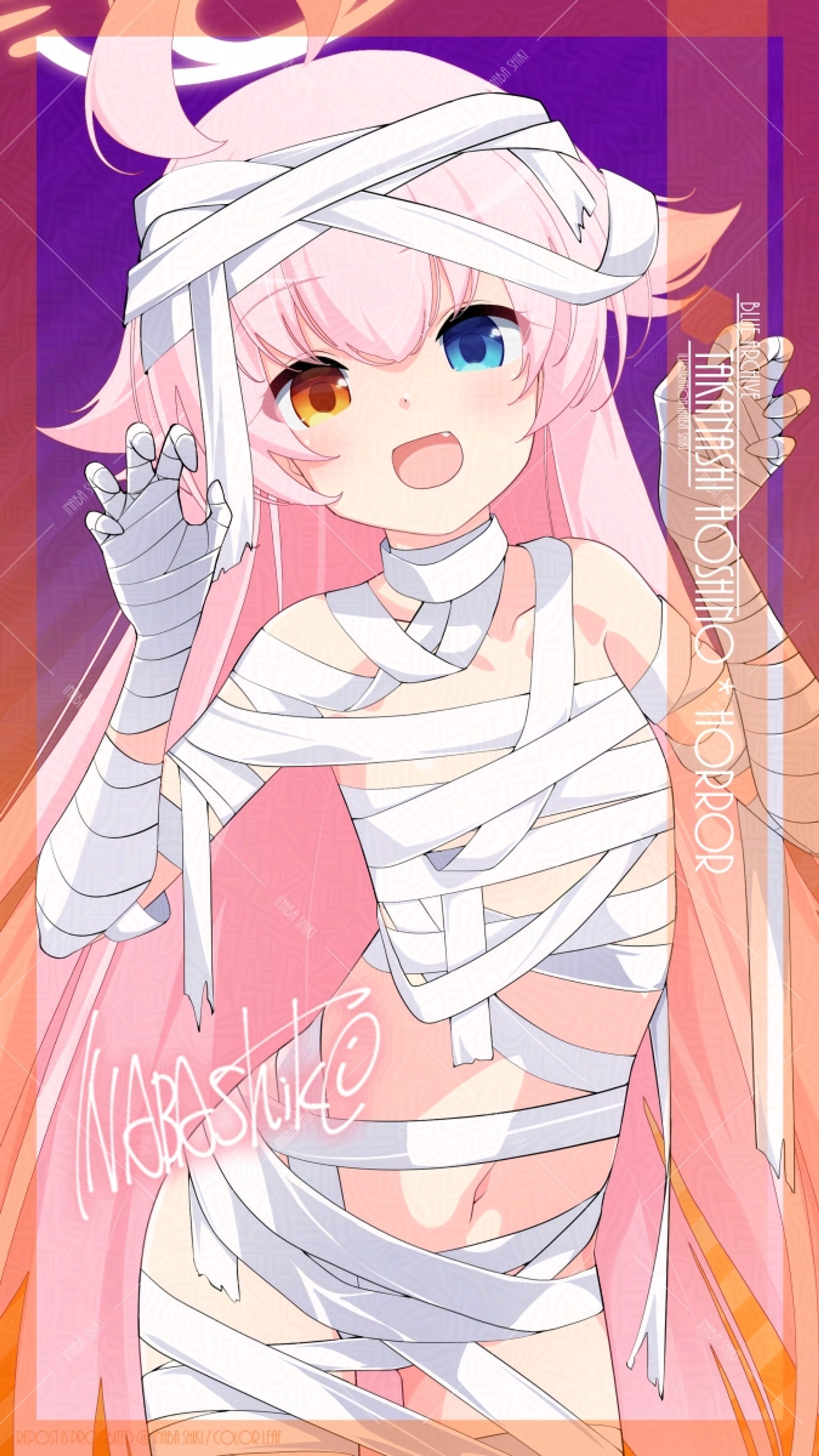 ハロウィン「小鳥遊ホシノ(ブルアカ)」241029-1