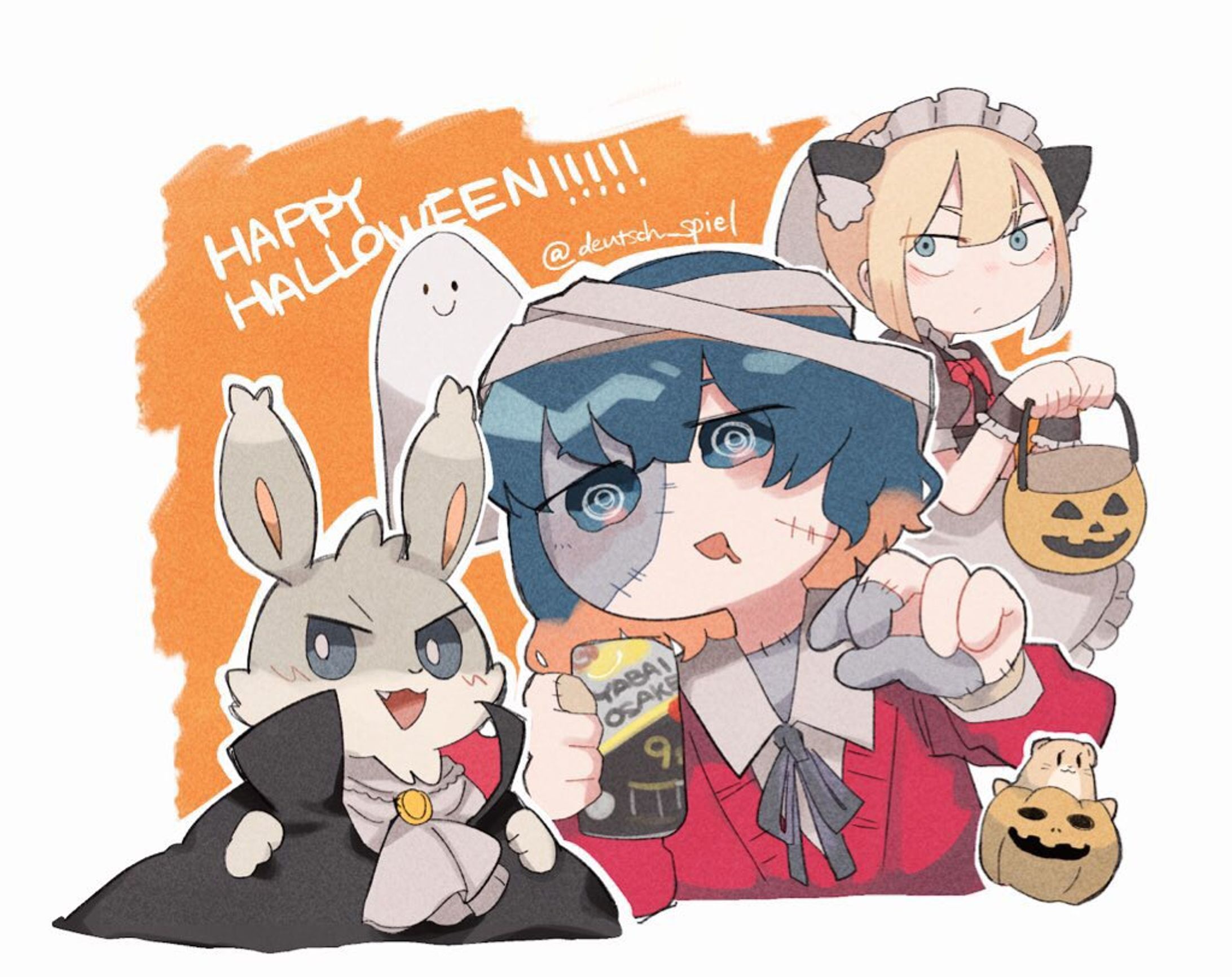 ハロウィンイラスト-1