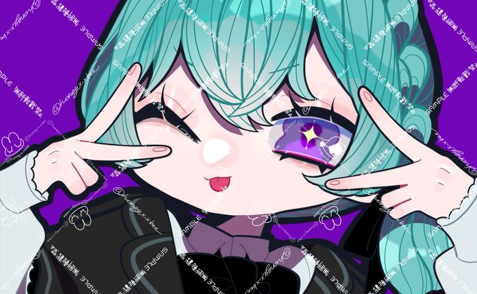 Enmä様 サムネイル用イラスト アイコンイラスト