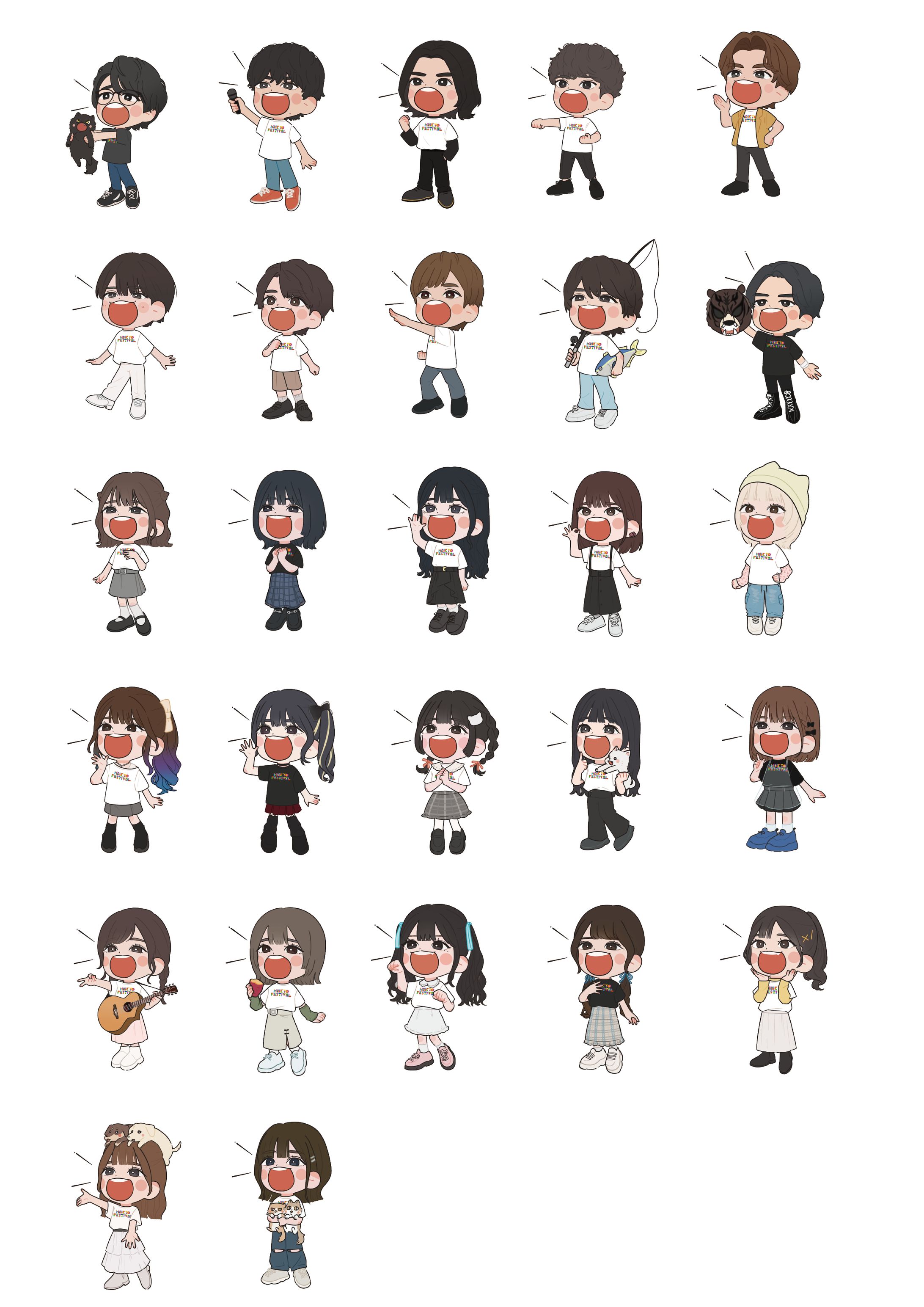 東京俳優生活協同組合（俳協）65周年フェスの一部グッズデザイン制作-1