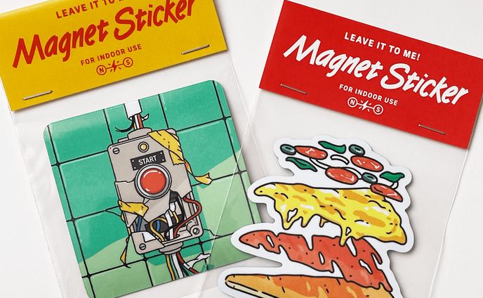 マグネットステッカー