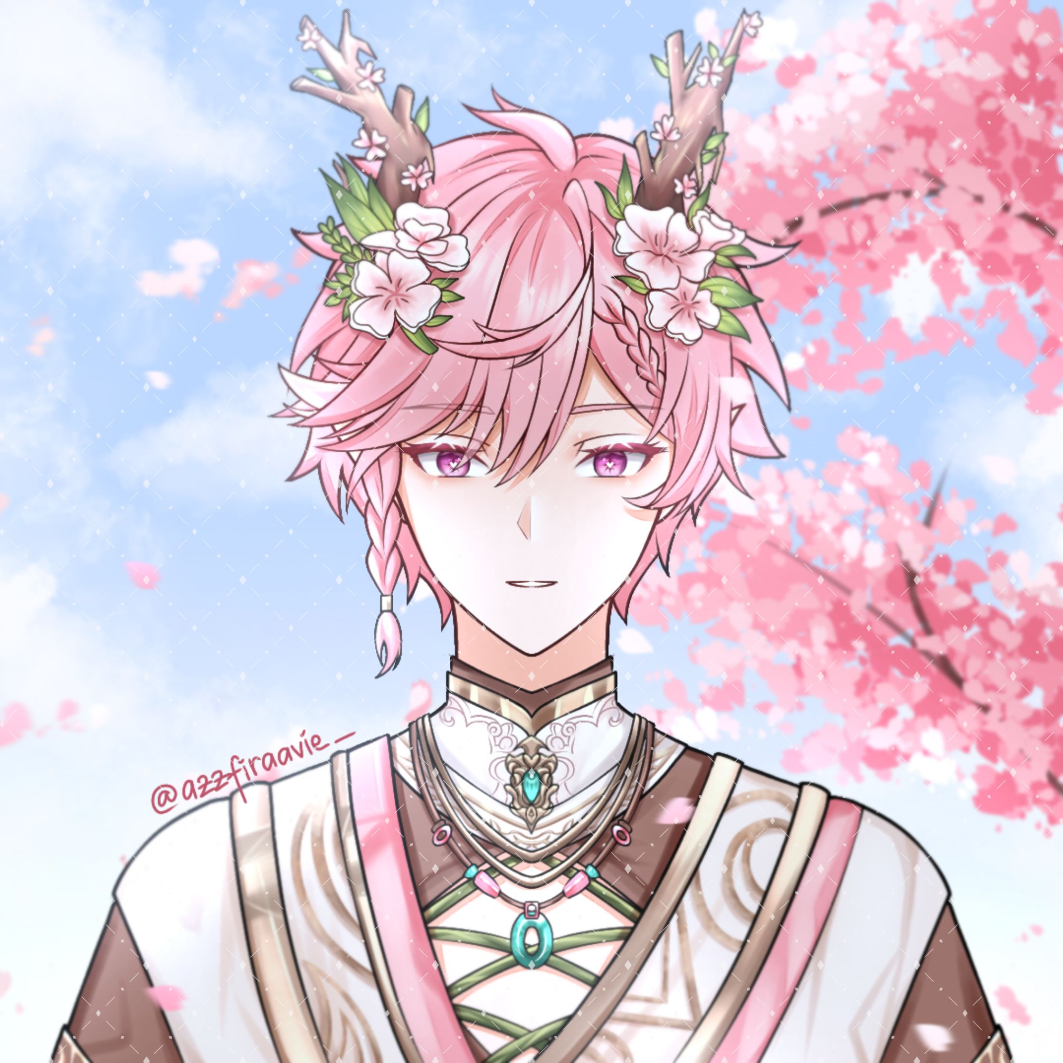 Fanart - Noa Florastra (Bust Up - Style C)-1