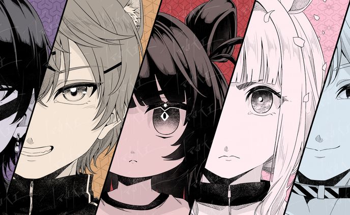 漫画風イラスト