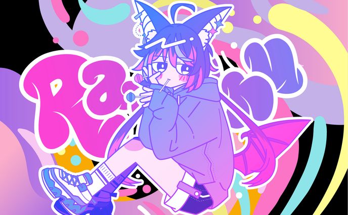 光寄ラズルさま　POPイラスト