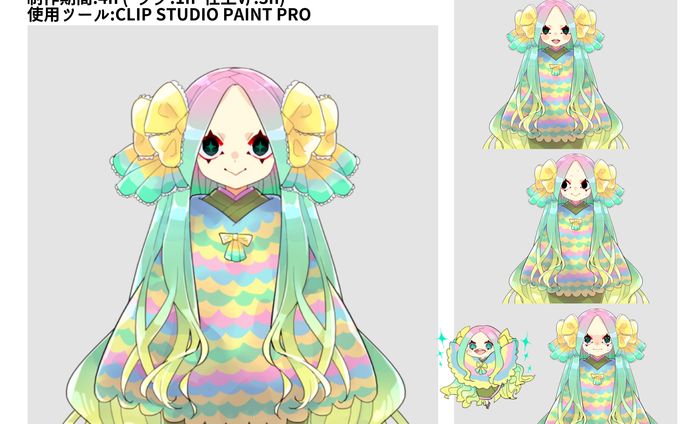 TRPG用立ち絵
