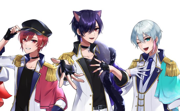 るかキンバッジ企画 アイドル風衣装イラスト