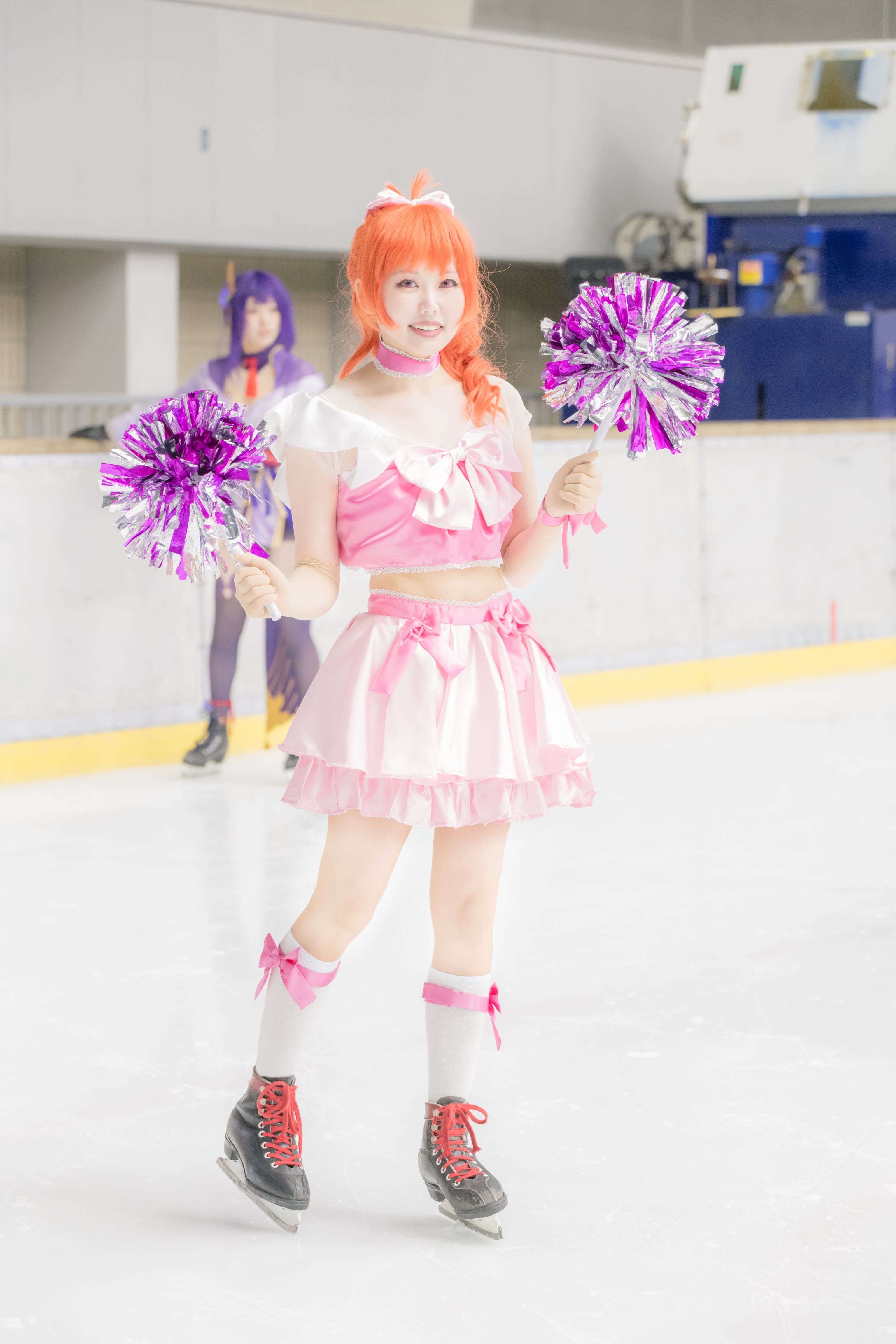 コス写真（春音あいら/フレッシュピンクコーデ）
