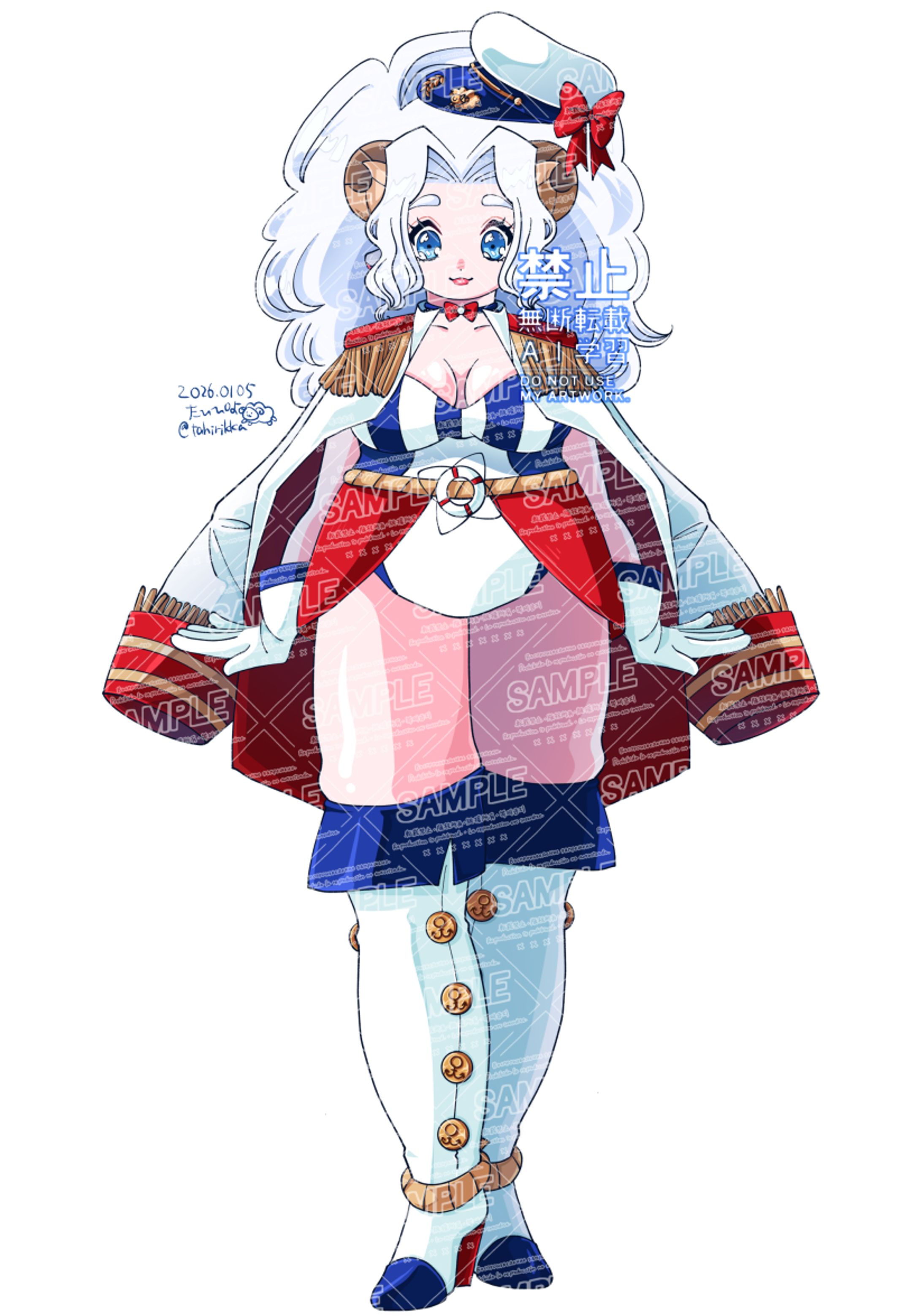 ENVTuber Chouwawa様モデルアップデート-1