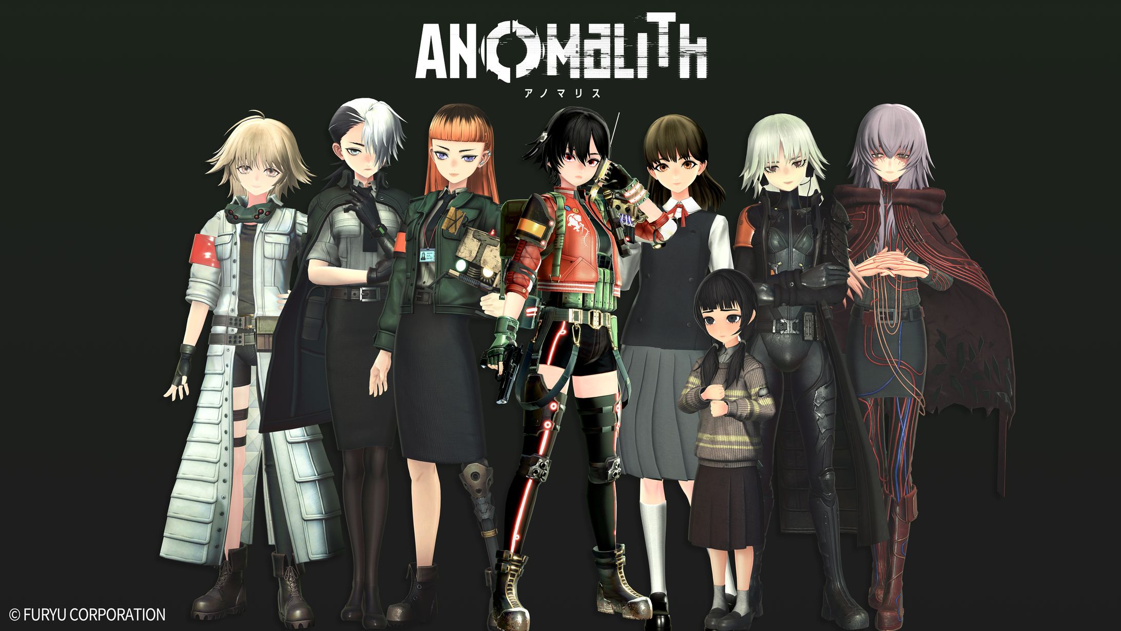 『アノマリス／ANOMALITH』キャラクター紹介画像の撮影-1