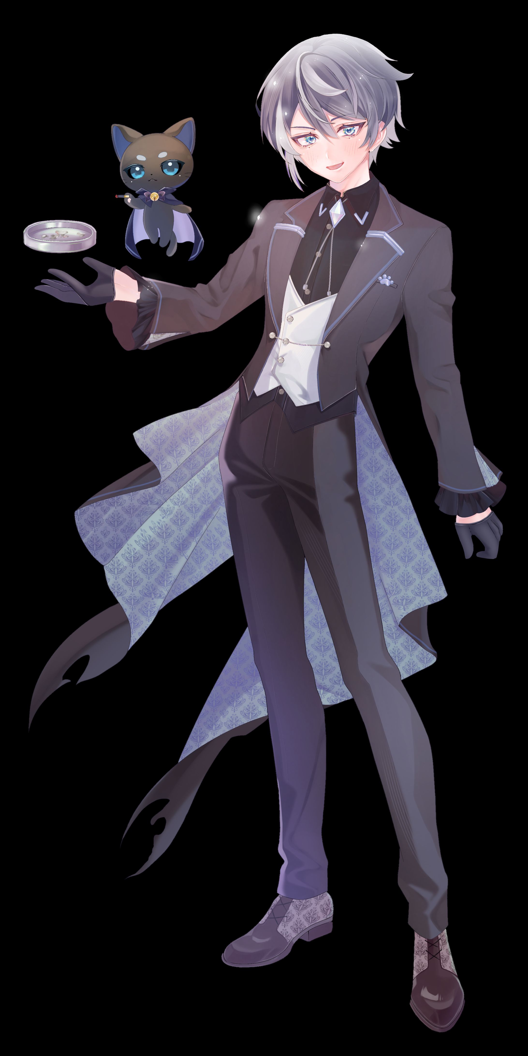 立ち絵IRIAM用黒衣💲ぬっこ様-1