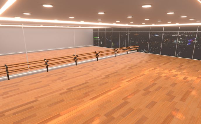 ３Dワールド「DANCEROOM」