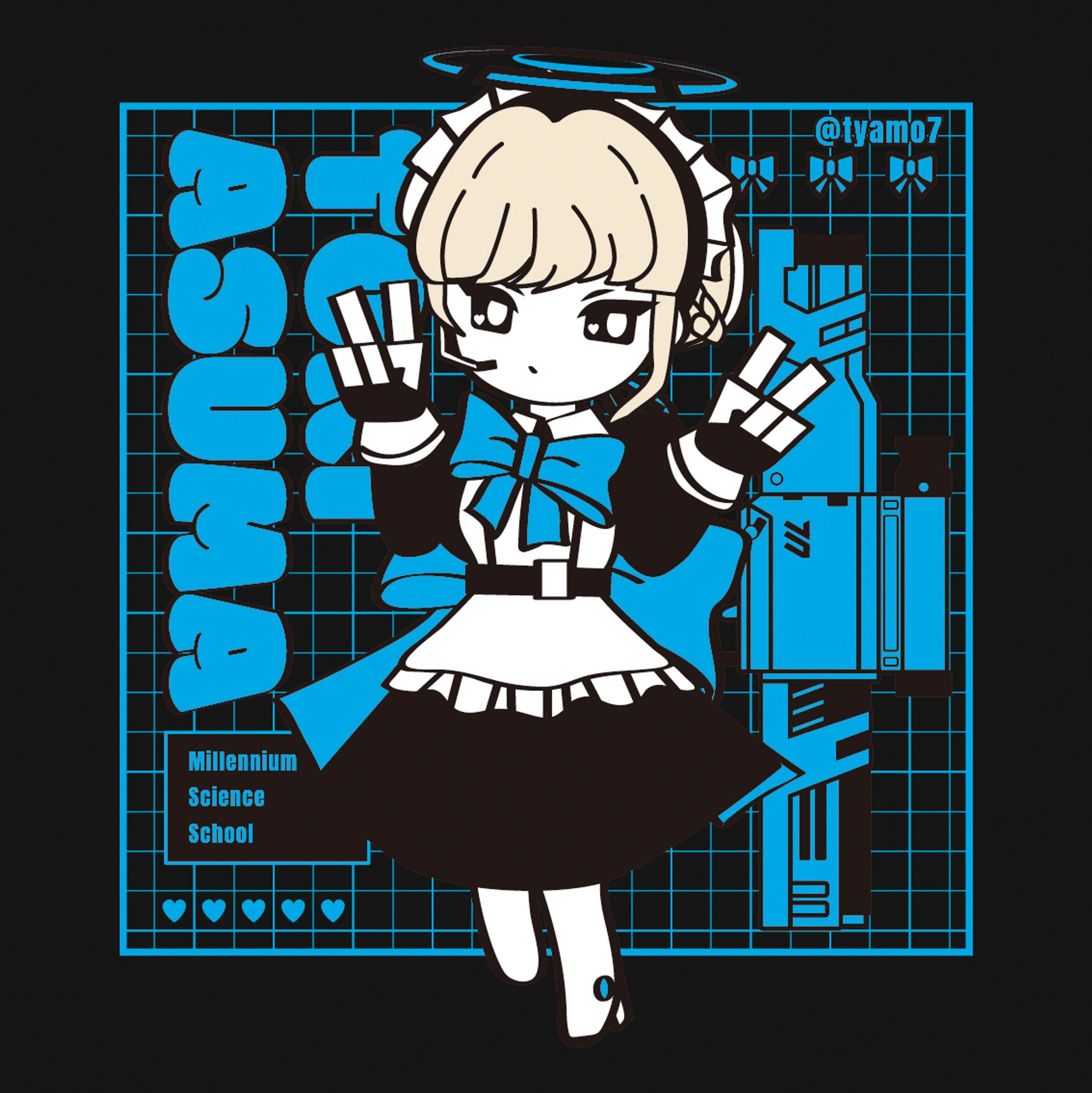 トキ グラフィックTシャツ-1