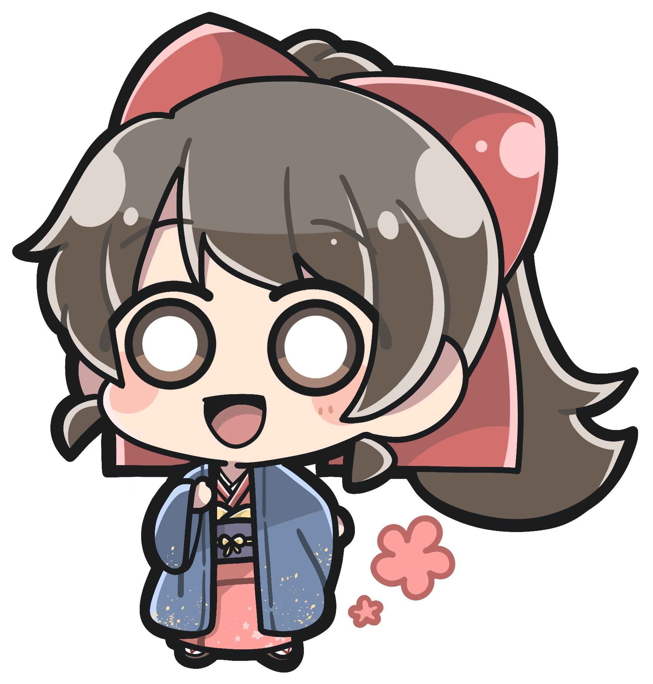 【創作】グッズ用SDキャラクター-1