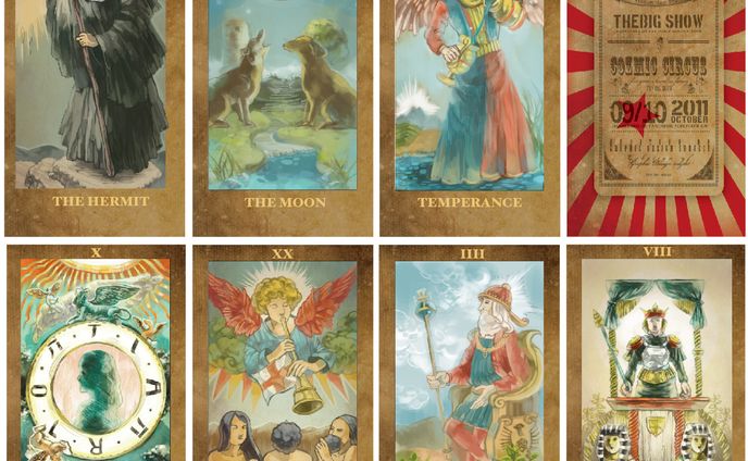 タロットカード　デザイン