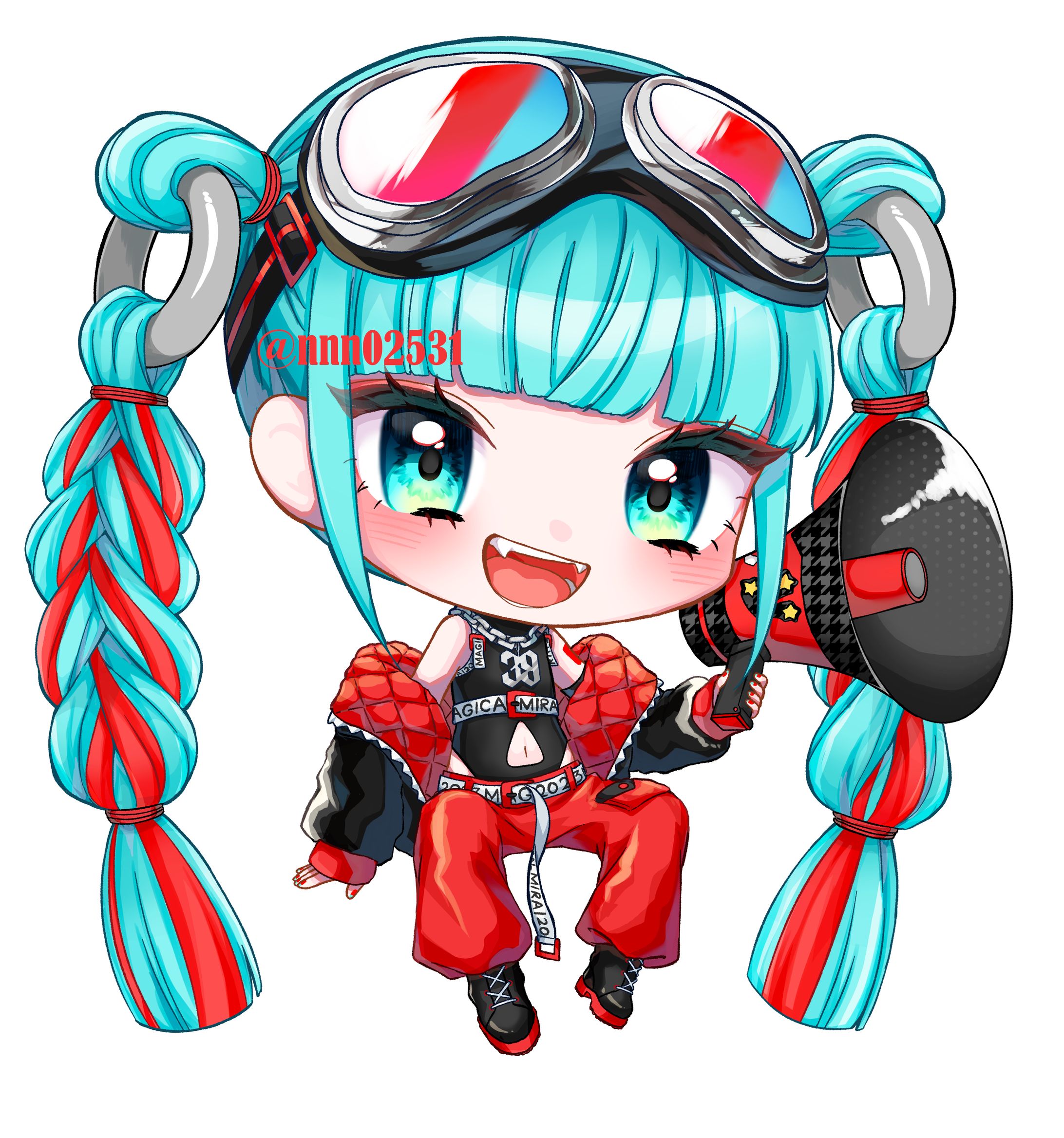 マジカルミライ2023 初音ミクデフォルメイラスト-1