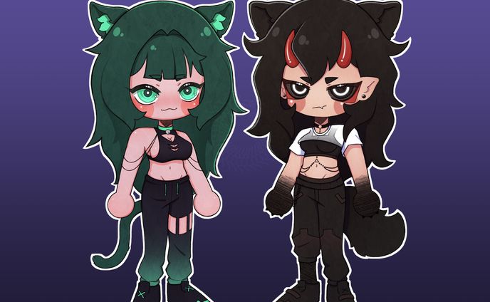 Bean & Bug Chibis