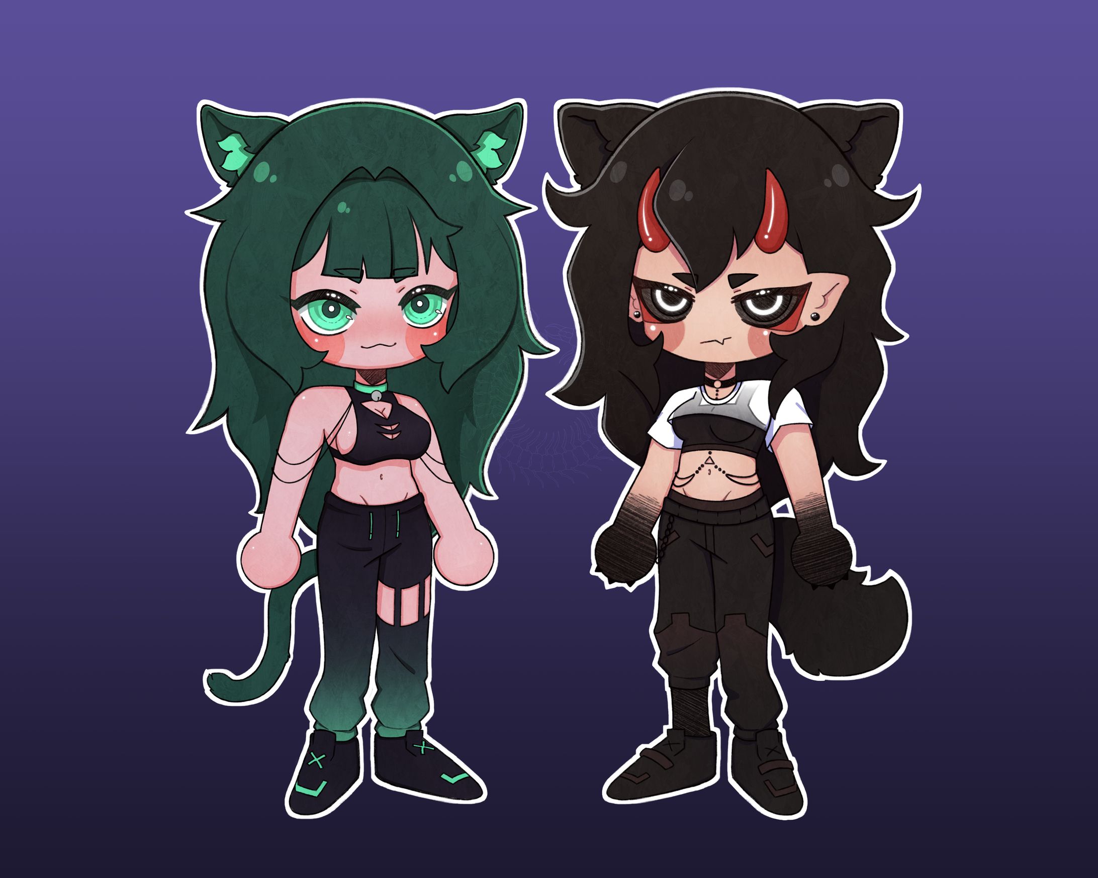 Bean & Bug Chibis-1